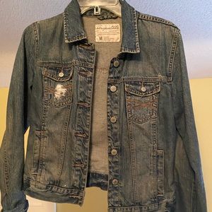 Denim Jean Jacket Medium Size Aeropostale